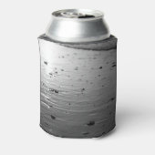 Golden Glassy Sand Grayscale Dosenkühler (Kanne Rückseite)