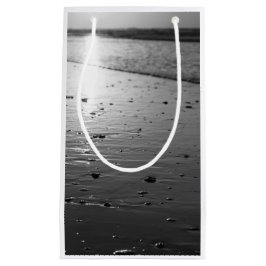 Golden Glassy Sand Grayscale Kleine Geschenktüte