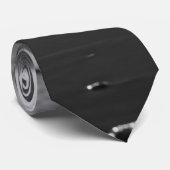 Golden Glassy Sand Grayscale Neck Tie Krawatte (Gerollt)