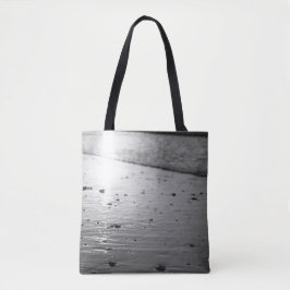 Golden Glassy Sand Grayscale Tasche