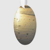 Golden Glassy Sand Ornament (Vorderseite)