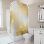 Golden Glimmer Duschvorhang (Beispiel)