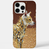 Golden Glimmer Fox Case-Mate iPhone Hülle (Rückseite)