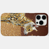 Golden Glimmer Fox Case-Mate iPhone Hülle (Rückseite (Horizontal))