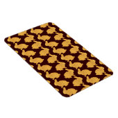Golden Glittering Bunnies Magnet (Rechte Seite)