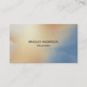 Golden Glittering Textur Visitenkarte (Vorderseite)