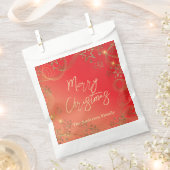 Golden Glittery Stars Glitzern über Weihnachten Geschenktütchen (Ausgeschnitten)