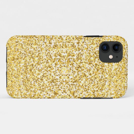 Golden Glitzer Bestes Geschenk Case-Mate iPhone Hülle (Rückseite (Horizontal))
