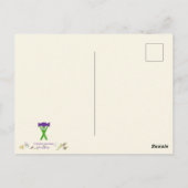 Golden Glory Stars Aqua Highlights Christliche Kun Postkarte (Rückseite)