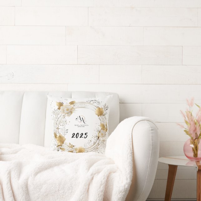 Golden Glow 2025 Kissen : Eine Niedliche Touch des (Liege)