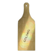 Golden Glow Bronze Glass Schneidebrett (Vorderseite)