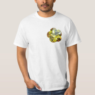 Golden Glow - Gelbes Gemstone Blume Design T-Shirt