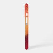 Golden Glow & Heart Romantic Phone Case iPhone 16 Hülle (Linke Seite)