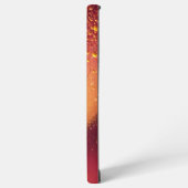 Golden Glow & Heart Romantic Phone Case Samsung Galaxy Hülle (Linke Seite)