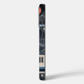 Golden Glow: Metallic Luxe iPhone Case (Rückseite / Links)