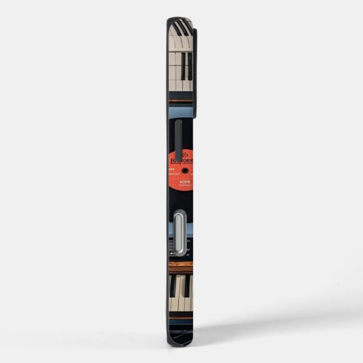 Golden Glow: Metallic Luxe iPhone Case (Rückseite / Rechts)