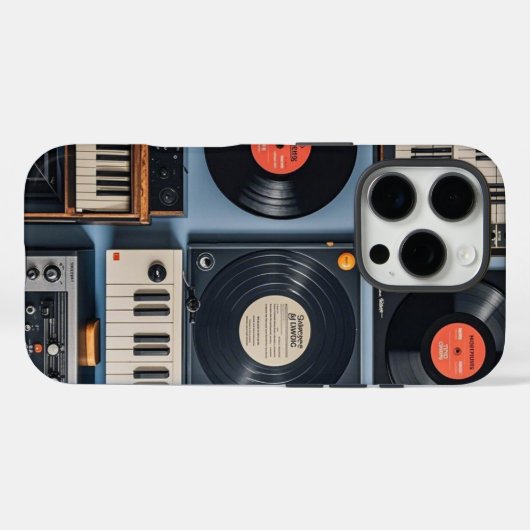 Golden Glow: Metallic Luxe iPhone Case (Rückseite (Horizontal))