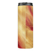Golden Glow Monogramm  Thermosbecher (Rückseite)