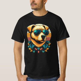 Golden Glow - Retro Pup Edition T-Shirt