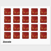 Golden Goat Chinese New Year Sticker (Blatt)