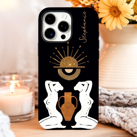 Golden Goddess Monogram Case-Mate iPhone Hülle