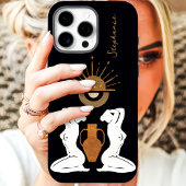 Golden Goddess Monogram Case-Mate iPhone Hülle