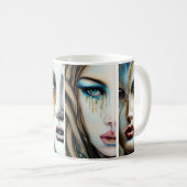 Golden Goddesses Kunst Kaffeetasse (VorderseiteRechts)