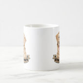 Golden, Golden Retriever Dog Lover bleibe Kaffeetasse (Mittel)
