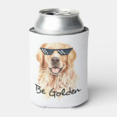 Golden Golden Retriever Dosenkühler (Kanne Vorderseite)