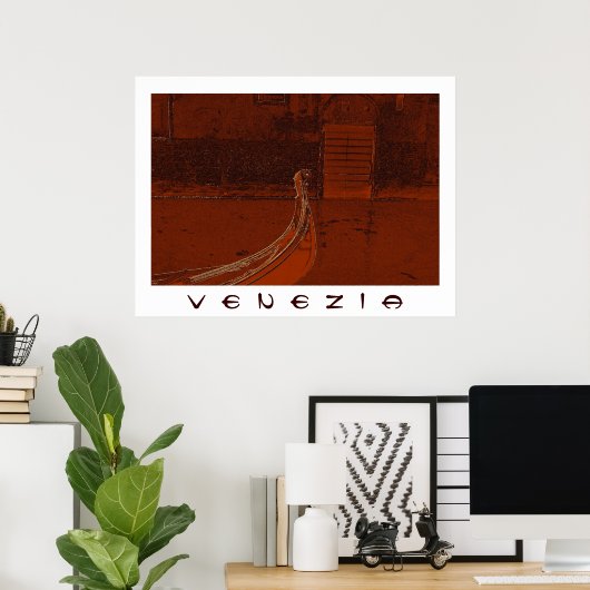 Golden Gondola Poster (Heimbüro)