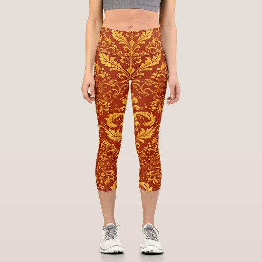 Golden Grace Capri Leggings (Vorderseite)