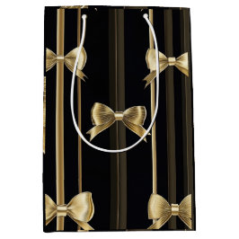 Golden Grace-Geschenktasche Mittlere Geschenktüte