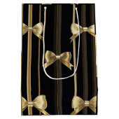 Golden Grace-Geschenktasche Mittlere Geschenktüte (Rückseite)