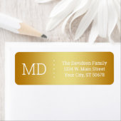 Golden Gradient Oberflächentextur (Insitu)