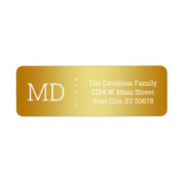 Golden Gradient Oberflächentextur