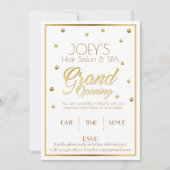 Golden Grand Opening - Preisverleihung Einladung K (Vorderseite)