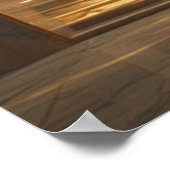 Golden Grandeur: Ein majestätischer Hallway Poster (Ecke)