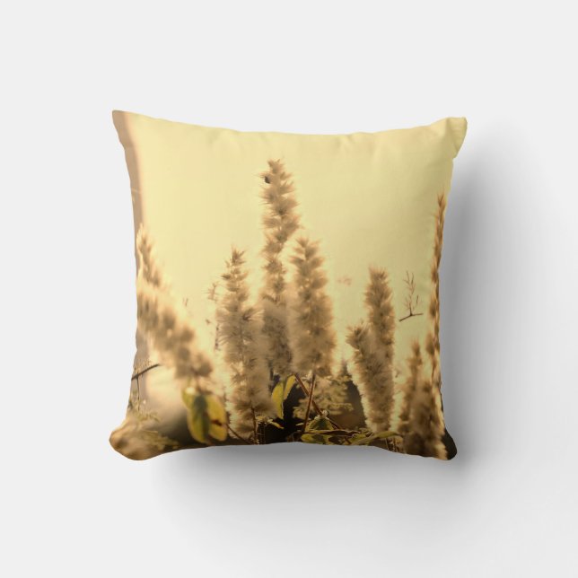 Golden Grass Pillow Kissen (Vorderseite)