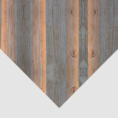 Golden Gray diagonal Holzkörner Rustikal Seidenpapier (Ausschnitt)