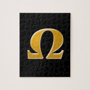 Golden Greece Omega - Symbol des Widerstands Puzzle