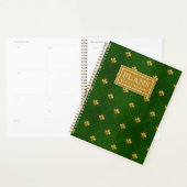Golden Green Clover Pattern Planer (Anzeige)