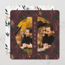 Golden Greenery Gesegnet Zwei Foto Eggplant