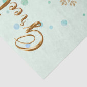 Golden Greetings  Seidenpapier (Detail)