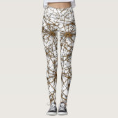 Golden Grid Leggings (Vorderseite)