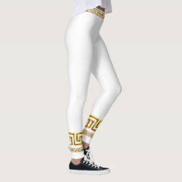 Golden griechisch wichtige athletische Leggings