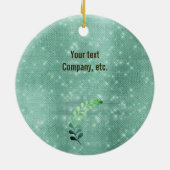 Golden Griffin Keramik Ornament (Hinten)