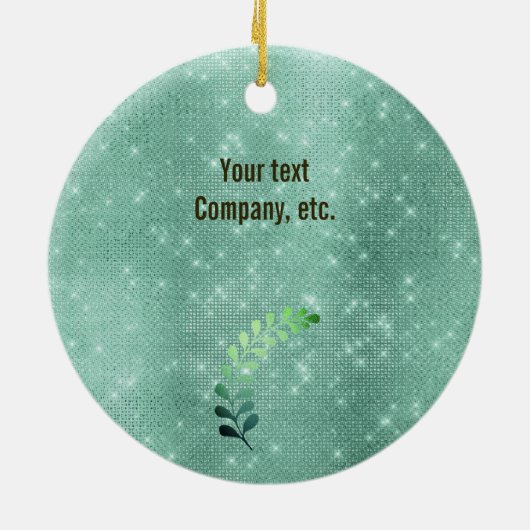 Golden Griffin Keramik Ornament (Hinten)