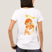 “Golden Groove Goddess” T-Shirt (Rückseite)