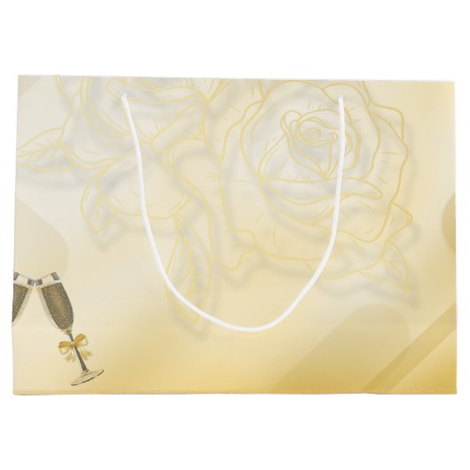 Golden Große Geschenktüte (Rückseite)