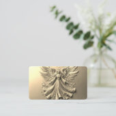 Golden Guardian Angel Visitenkarte (Stehend Vorderseite)